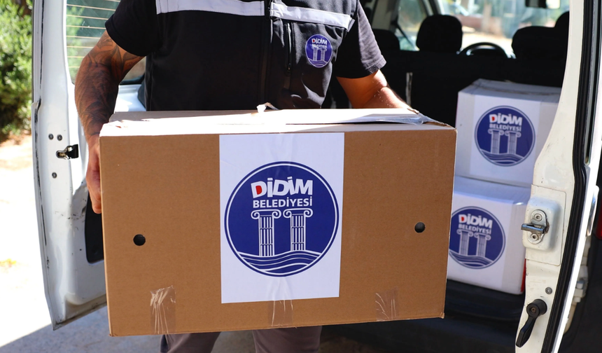 Didim Belediyesi dayanışmayı büyütüyor