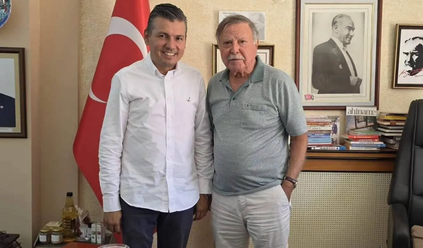 AK Parti’li Başkan Sarıgöz’den Başkan Şakar’a ziyaret