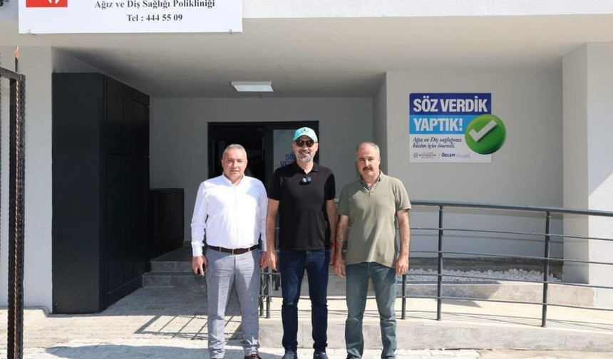 Söke’de ağız ve diş sağlığı polikliniği hizmete açıldı