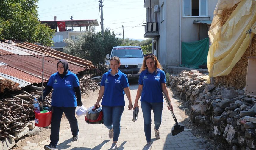 Bozdoğan’da Belediyen yanında: Dayanışma her kapıda