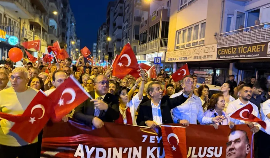 Efeler’de 7 Eylül coşkusu