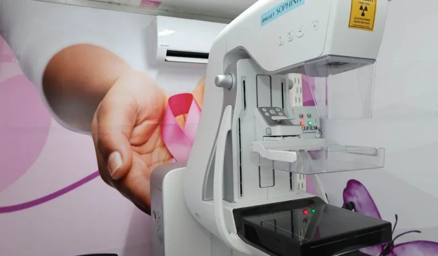 Aydın’da Mobil Kanser Tarama Aracı sahada