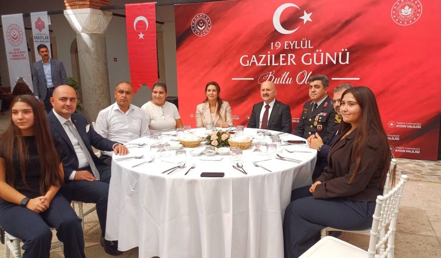 Aydın'da Gaziler Günü yemeği düzenlendi
