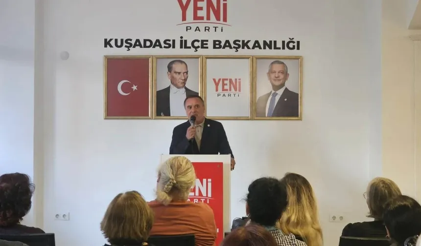 YENİ Parti Kurucu Başkanı Gürbilek'ten Demir'e tebrik